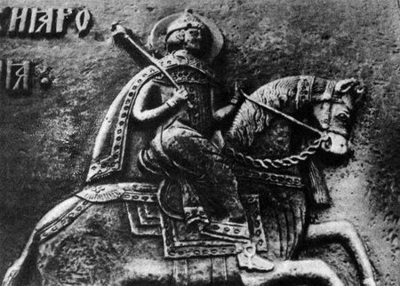 Деталь украшения Царь-пушки, которая дала имя прославленному орудию, после реставрации